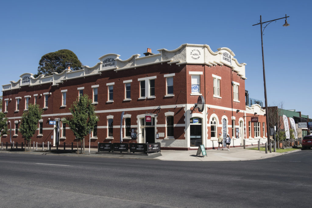 The American Hotel is one of the great pubs in Echuca, Victoria - stop here for a beer or a pub meal