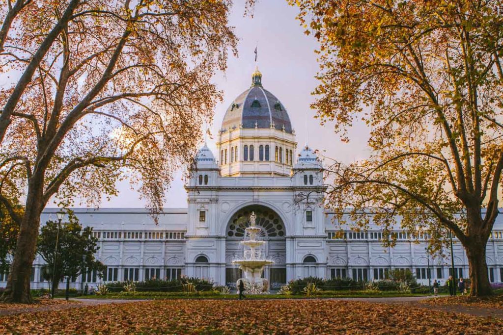 Autumn is a great time to visit Melbourne, with the leaves changing colour