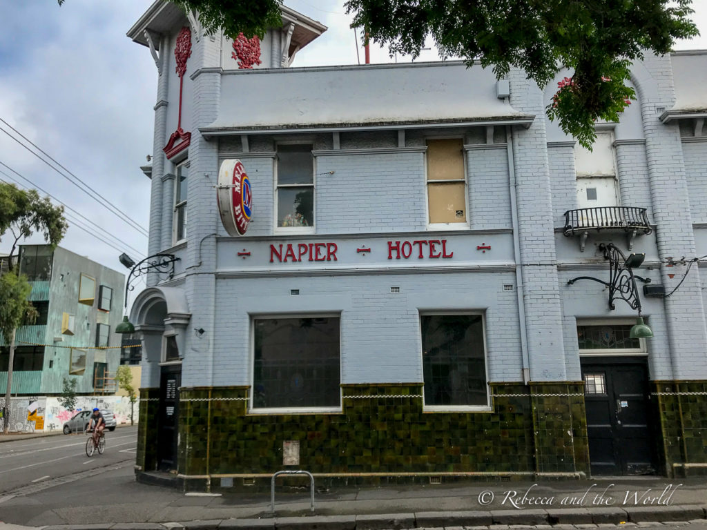 Check out one of the many pubs in Melbourne, Australia, for a beer or a classic Aussie pub meal