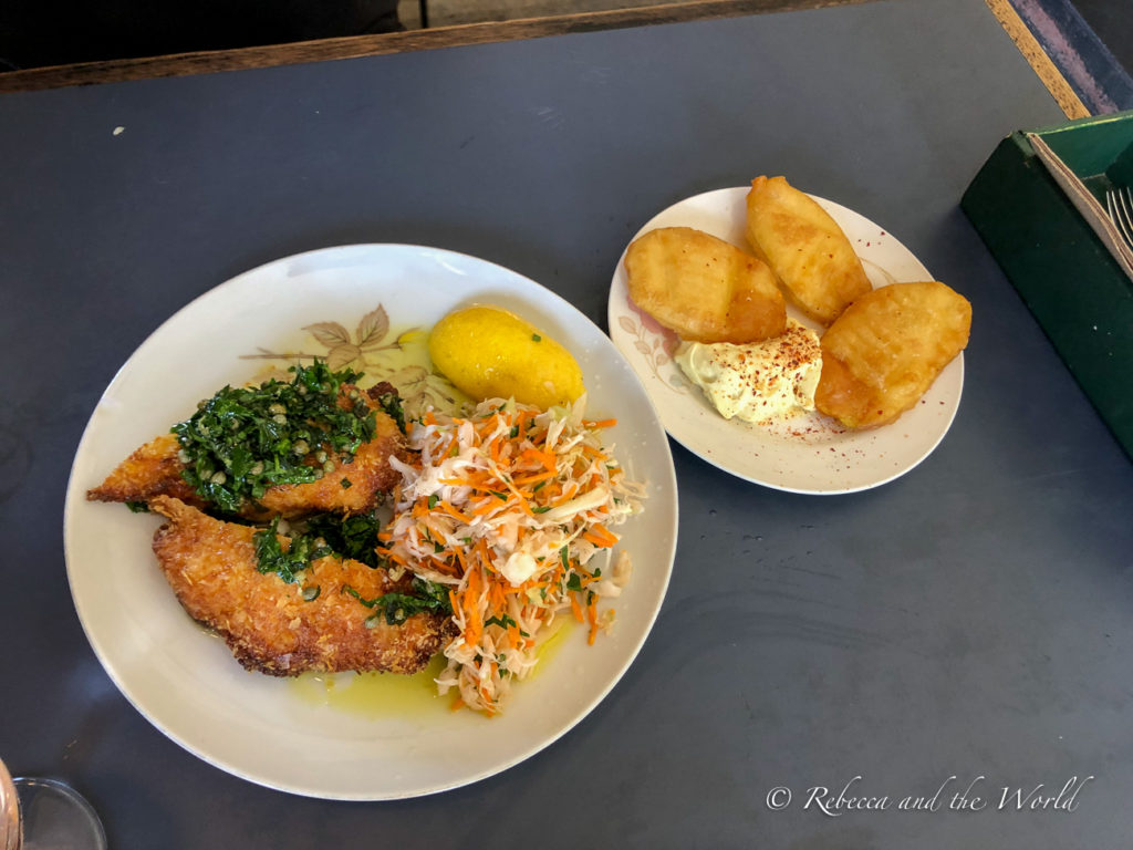 A pub meal is one of the best things to eat in Melbourne, Australia