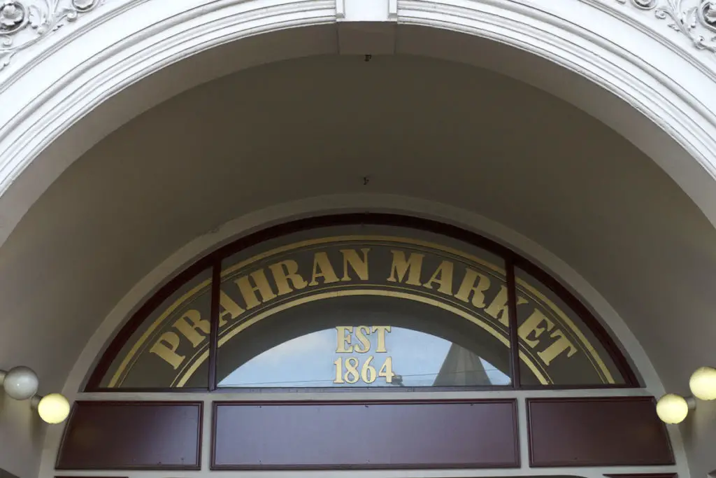 The Prahran Market is the oldest surviving market in Melbourne