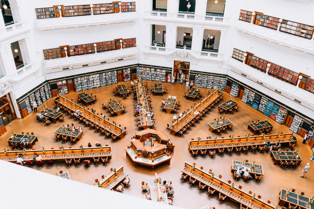 The State Library has no charge to visit