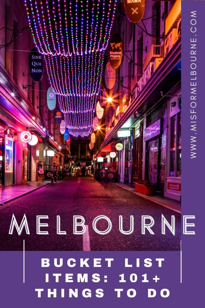 Whether you're just visiting Melbourne for a few days, or you've lived in the city for years, you'll find plenty of things to do with this huge Melbourne bucket list! | Melbourne | Melbourne Australia | Australia | Visit Melbourne | Melbourne Things To Do | Melbourne Bucket List | Visit Australia | What To Do in Melbourne