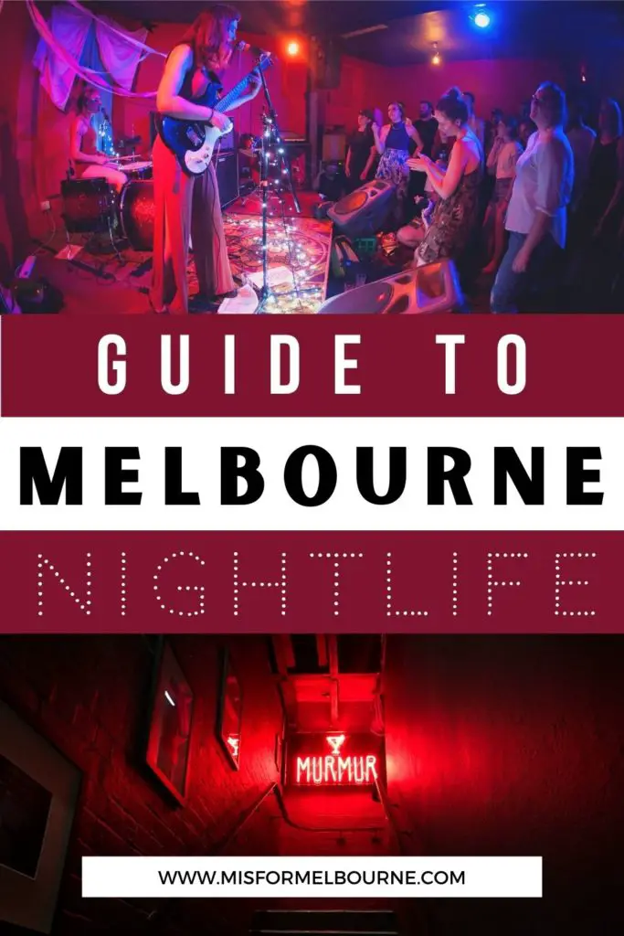 Visiting Melbourne and looking for fun things to do in Melbourne at night? This guide to Melbourne at night has you covered! | Melbourne | Melbourne Australia | Melbourne Nightlife | Melbourne at Night | Things To Do in Melbourne at Night | Things To Do at Night in Melbourne | Melbouren City Guide | Melbourne Travel Guide | Things To Do in Melbourne | Melbourne Attractions at Night | Melbourne Live Music | Melbourne Itinerary | What To Do in Melbourne | Melbourne Attractions
