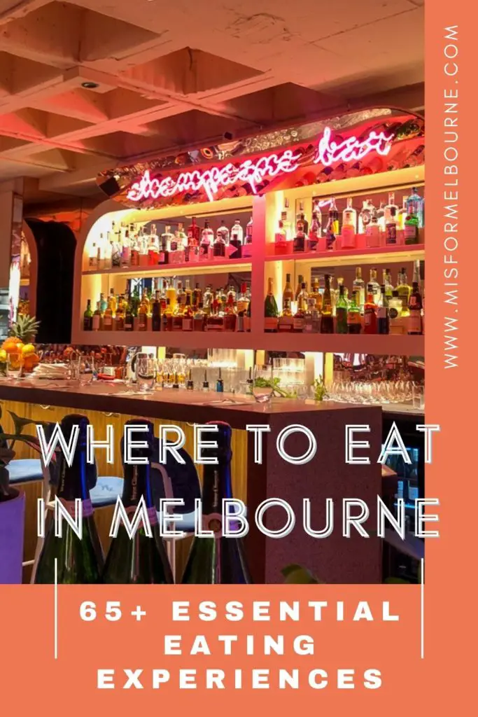Melbourne, Australia, is one of the world's best foodie destinations. This means both great restaurants but also difficult choices to make about where to eat in Melbourne. This guide - from a local! - lists more than 65 of the best Melbourne restaurants to help you plan your Melbourne itinerary. | Melbourne | Melbourne Australia | Visit Australia | Melbourne Itinerary | Melbourne Food | Melbourne Restaurants | Where to Eat in Melbourne | Melbourne Foodie | Melbourne Food Guide