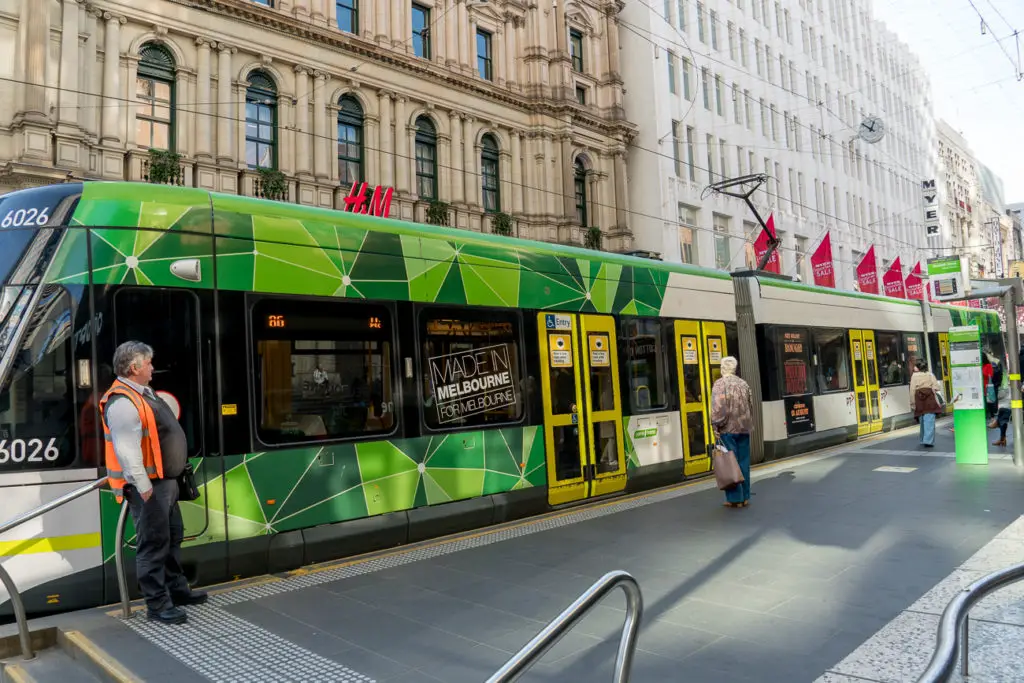 Trams are one of the best ways to get around Melbourne if you're sticking to the inner city