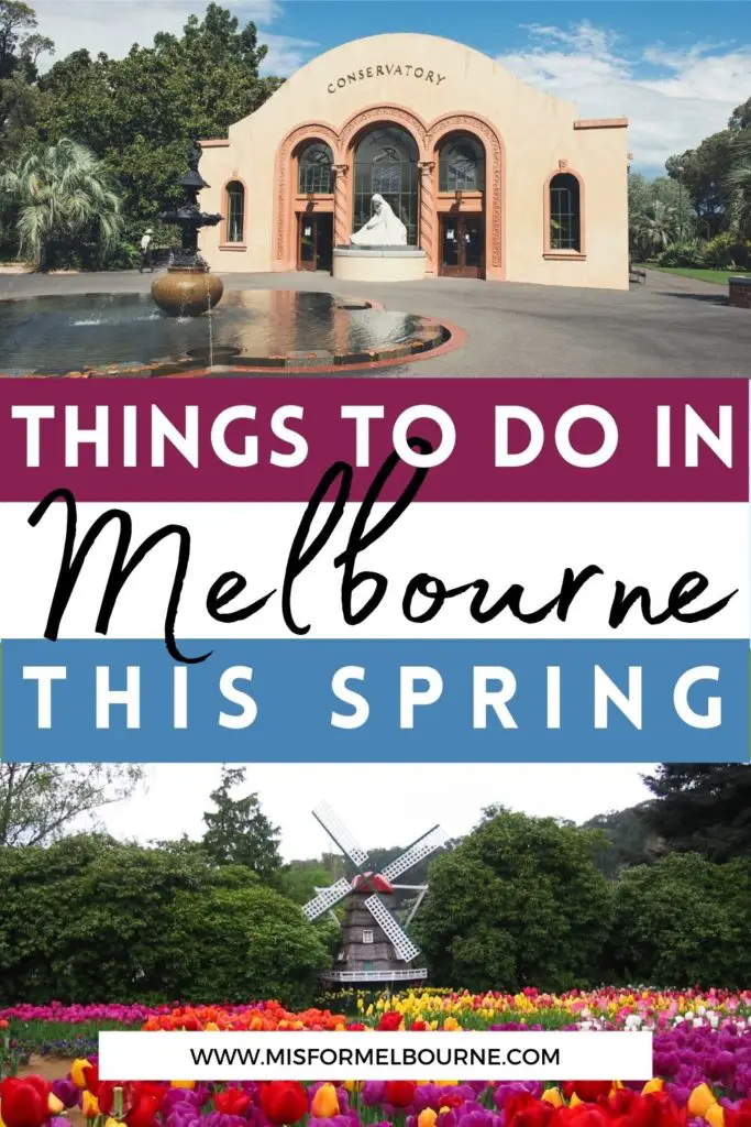 Springtime in Melbourne is a great time to visit. Enjoy the glorious Melbourne in spring weather with this guide to what to do in Melbourne. Melbourne | Australia | Melbourne Australia | Visit Melbourne | Melbourne Travel | Melbourne Advice | Things To Do in Melbourne | What To Do in Melbourne | Melbourne Travel Guide | Melbourne Tourist Attractions | Melbourne in Spring| Seasons in Melbourne | Melbourne Spring Attractions | Melbourne Spring Activities | Melbourne Weather