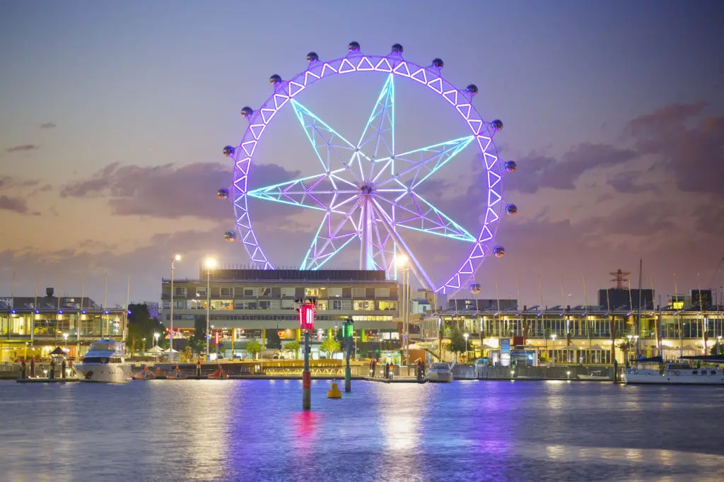 One of the coolest things to do in Melbourne with kids is ride the Melbourne Star Observation Wheel