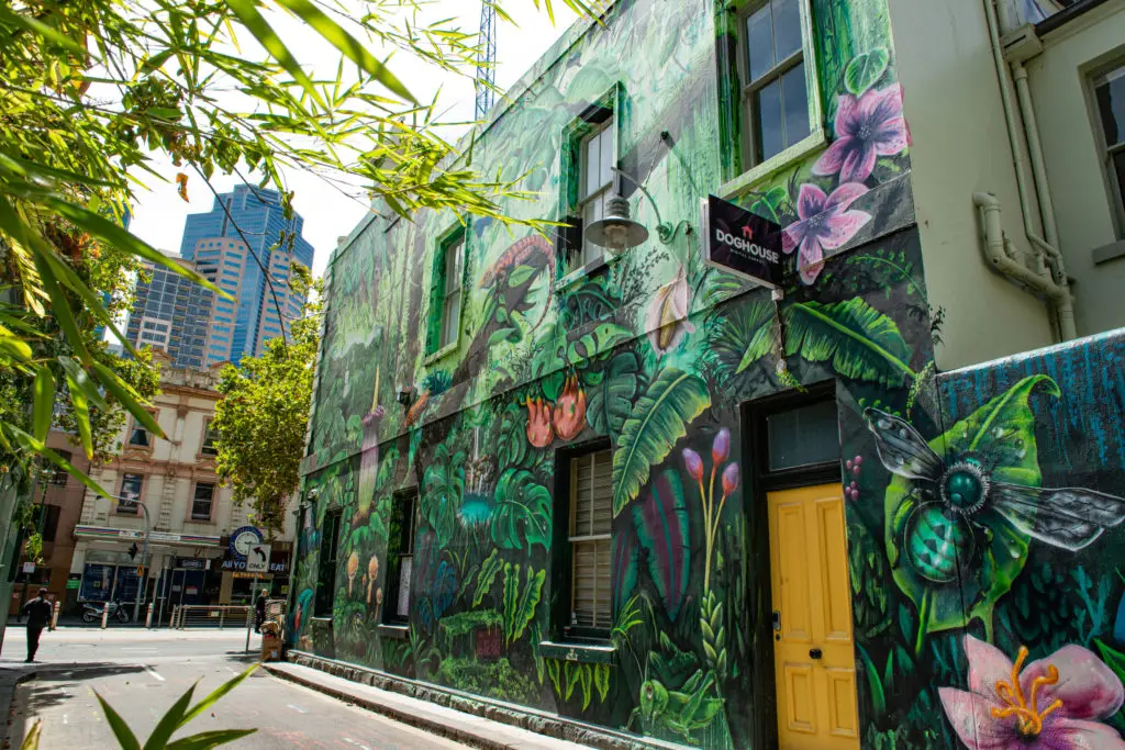 Check out cool street art on a weekend in Melbourne