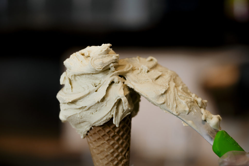 Ice cream is one way to cool down during the Melbourne summer months!