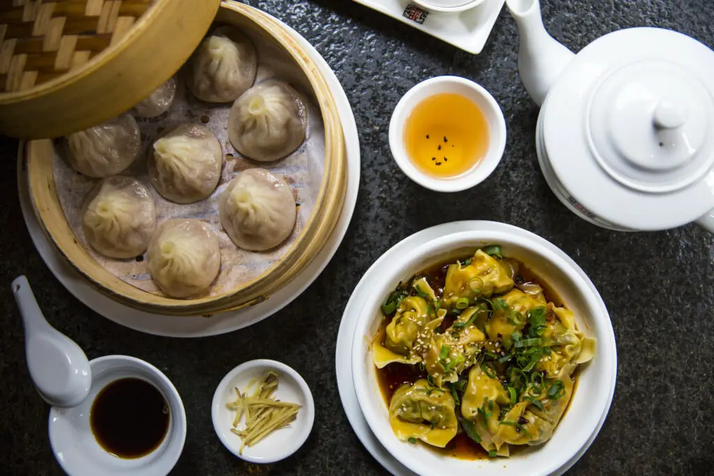 Chinatown is home to plenty of Melbourne cheap eat, including delicious dumplings - save money in Melbourne by eating cheap food