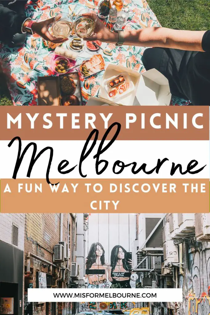 An AmazingCo Mystery Picnic Melbourne is one of the most fun things to do in Melbourne - whether you're a local or visitor!