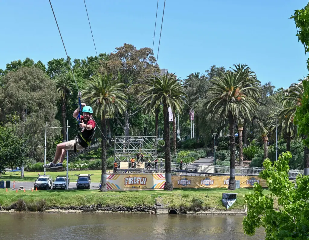 Summer brings plenty of unique and fun things to do in Melbourne - including the only urban zipline in Victoria!