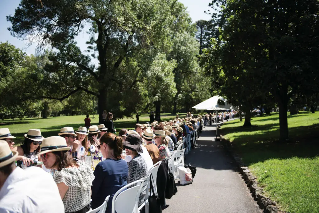 The Melbourne Food and Wine Festival is one of the best events in Melbourne, bringing together people for the World's Longest Lunch