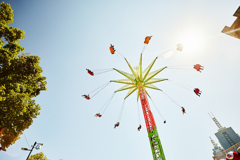 Ride the rides at Moomba. Moomba is one of Melbourne's most popular festivals - and it's completely free.