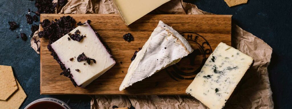 Delicious cheeses from Milk the Cow that can be curated in gift delivery services