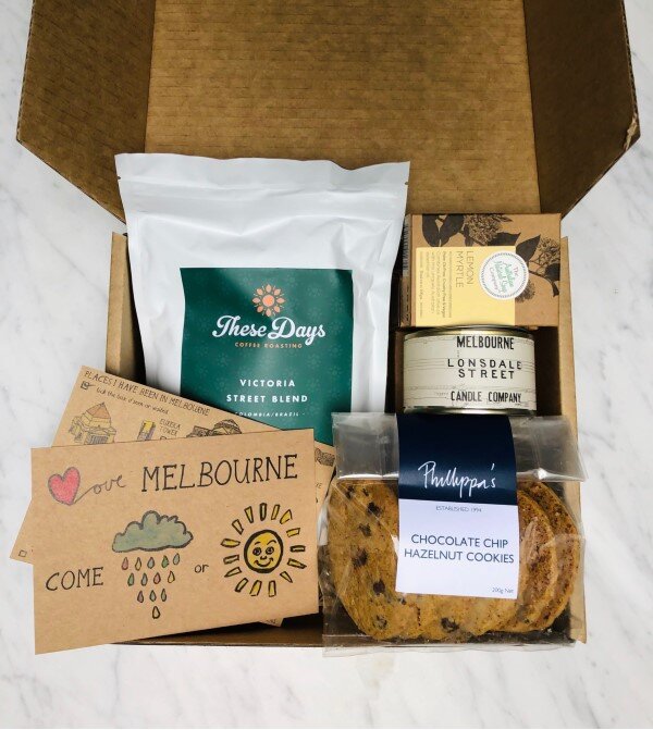 The Melbourne Box is full of locally made and produced goodies - the perfect gift delivery in Melbourne for people who love to choose local goods