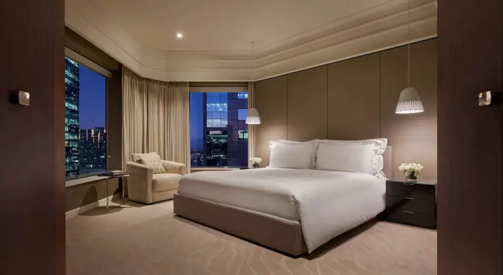 The Grand Hyatt is one of the best 5-star hotels in Melbourne, with large rooms and luxurious service