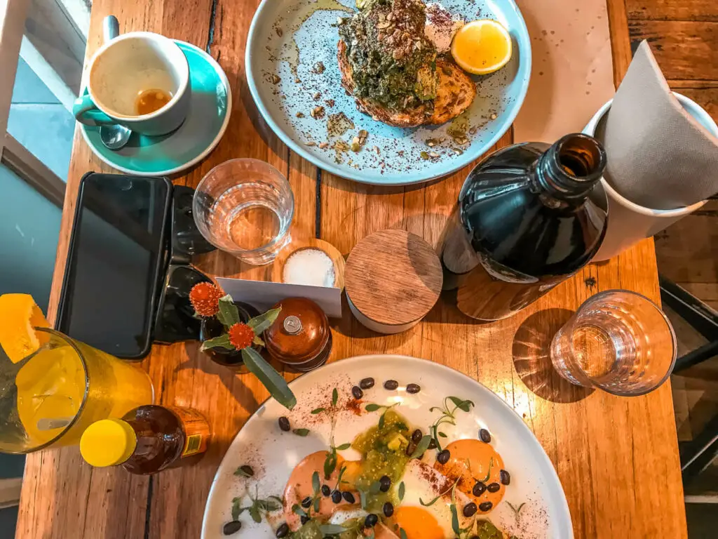 One of the best places to eat in Fitzroy is Archie's All Day, a great spot for brunch