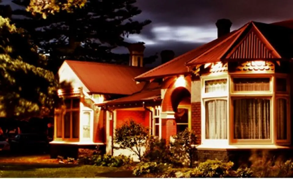 The front of Altona Homestead, one of the most haunted places in Melbourne.