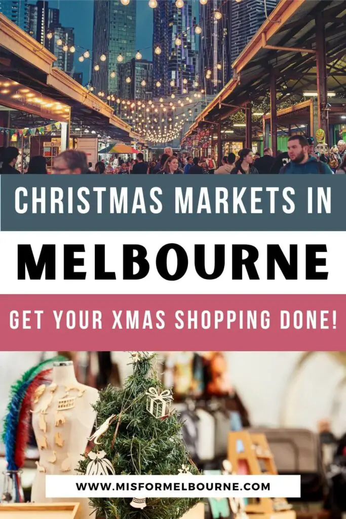 Celebrate Christmas and get your shopping done at these Melbourne Christmas markets. Find your local Christmas night market or fair in this list of the best Christmas markets in Melbourne - covering all areas of the city. | Christmas in Melbourne | Melbourne Christmas Markets | Christmas Markets in Melbourne | Christmas Markets | Melbourne Xmas | Christmas Shopping | Christmas Gifts Melbourne